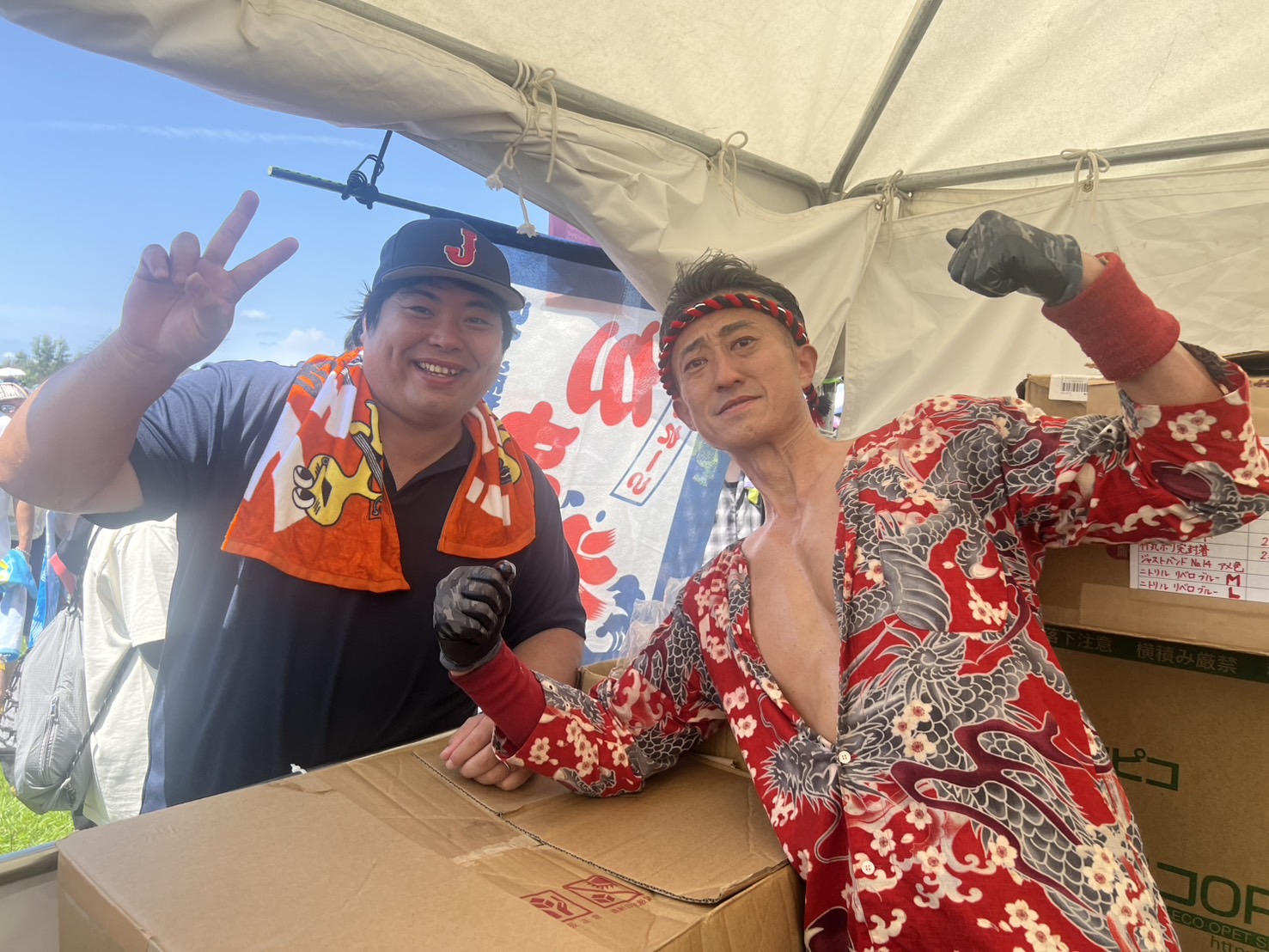 へずまりゅうさん来店